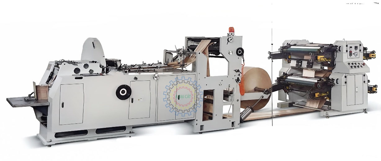 Máy in túi giấy flexo tốc độ cao hoàn toàn tự động LMD-400/600+YT-4800