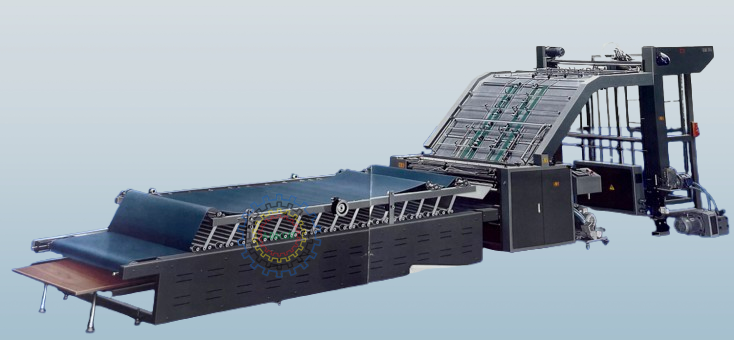 Máy bồi carton tự động YB-1300E/1450E