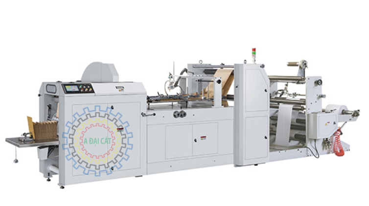 Máy làm túi giấy thực phẩm tốc độ cao tự động LMD-400B/400GB/600B/600GB